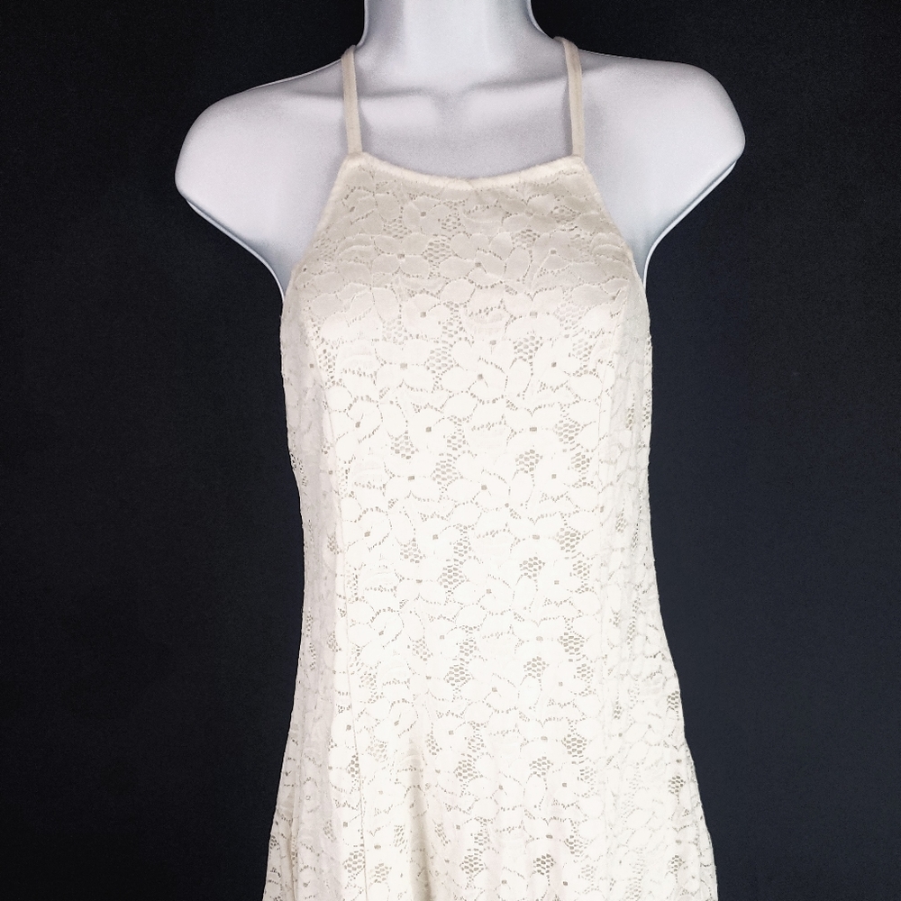 Hollister White Ivory Short Dress M